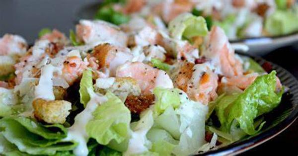 Salata Cesar cu Somon 